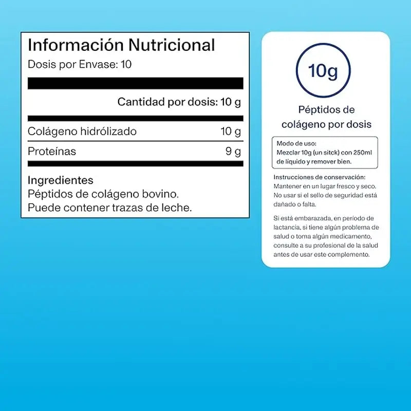 Vital Proteins Triplo Food supplement Collagen Peptides neutral flavour, 3x 10 sachets