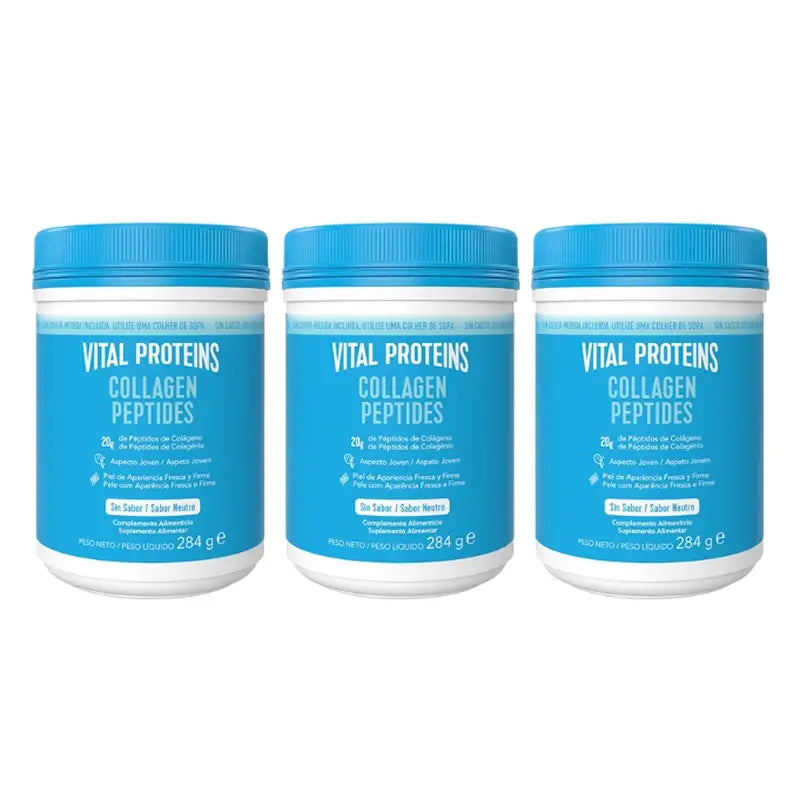Vital Proteins Triplo Collagen Peptides, 3x 284g