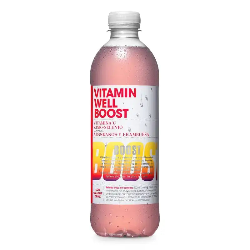 Vitamin Well Pack Boost Blueberry/Raspberry, 12 pcs x 500 ml