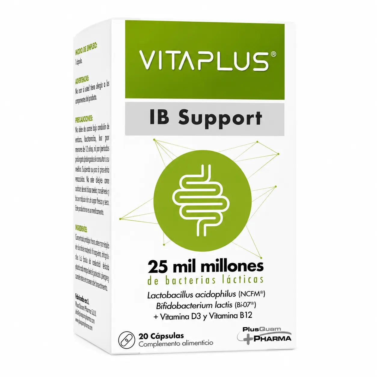 Vitaplus Ib Support, 20 capsules