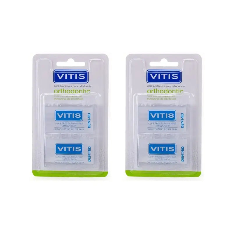 Vitis Duplo Orthodontic Protective Wax Orthodontic, 2 Units