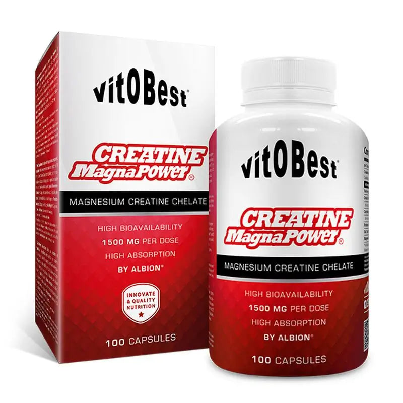 Vit.O.Best Creatine Magna Power 1500 Mg, 100 Capsules