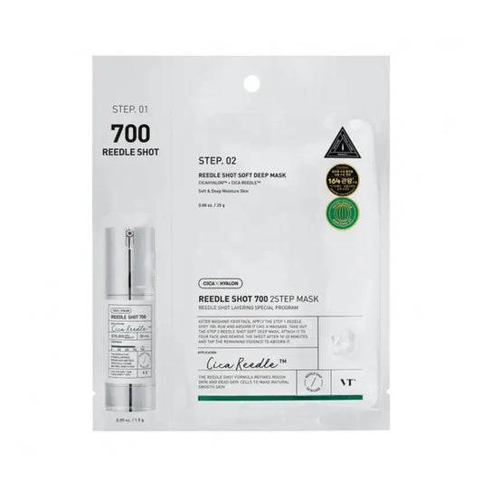 Vt Cosmetics Vt Reedle Shot 700 2-Step Mask , 21,5 gr
