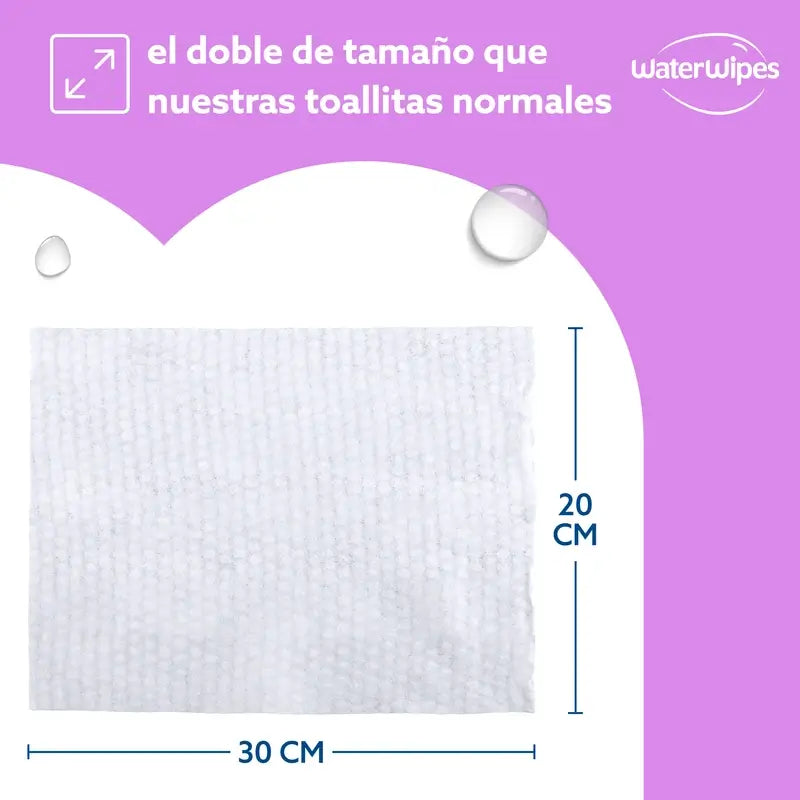Waterwipes Adult Wipes Pack, 3 X 30 Units