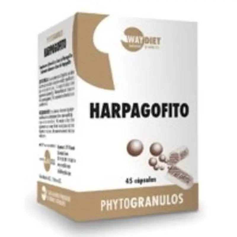 Waydiet Natural Products Harpagofito Phytogranules 45Caps.