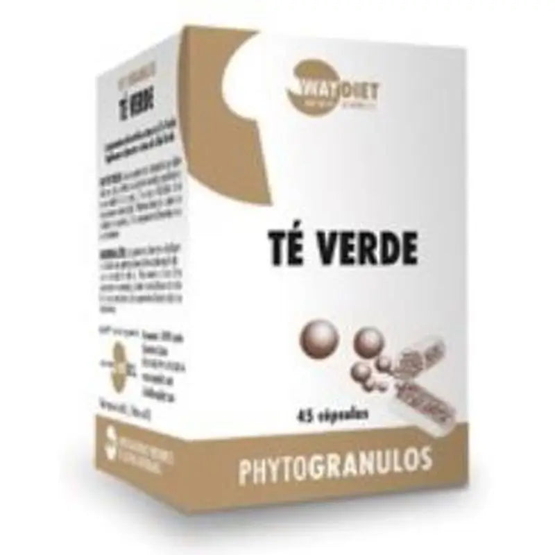 Waydiet Natural Products Green Tea Phytogranules 45Caps.