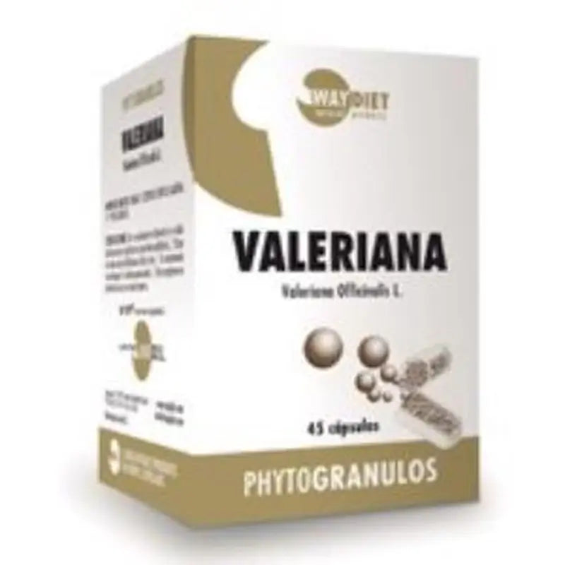 Waydiet Natural Products Valerian Phytogranules 45Caps.