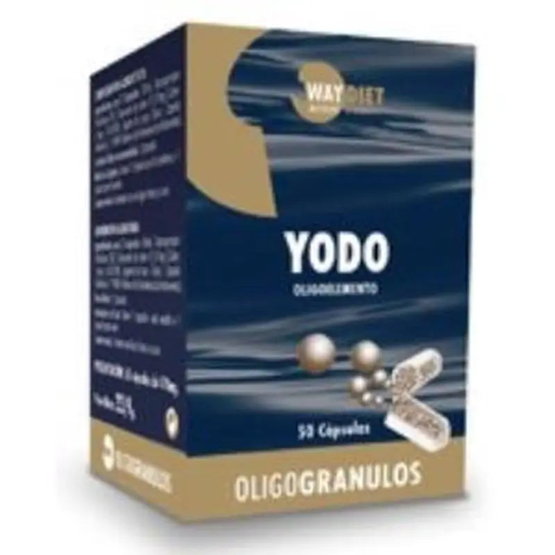 Waydiet Natural Products Iodine Oligogranules 50Caps.