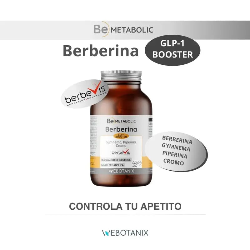 Webotanix Berberine Bemetabolic, 60 capsules