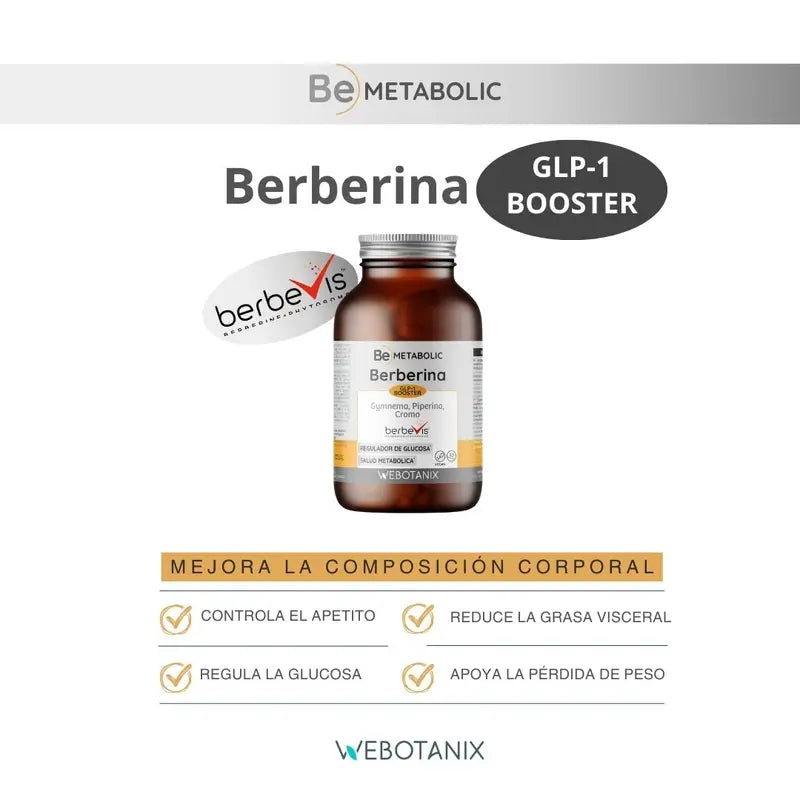 Webotanix Berberine Bemetabolic, 60 capsules