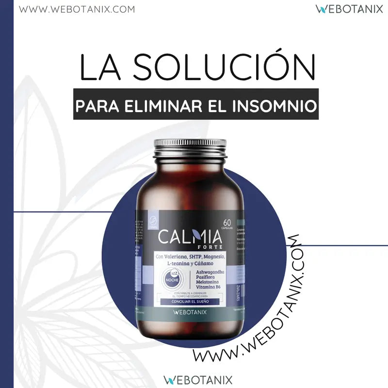 Webotanix Calmia Noche Forte, 60 capsules