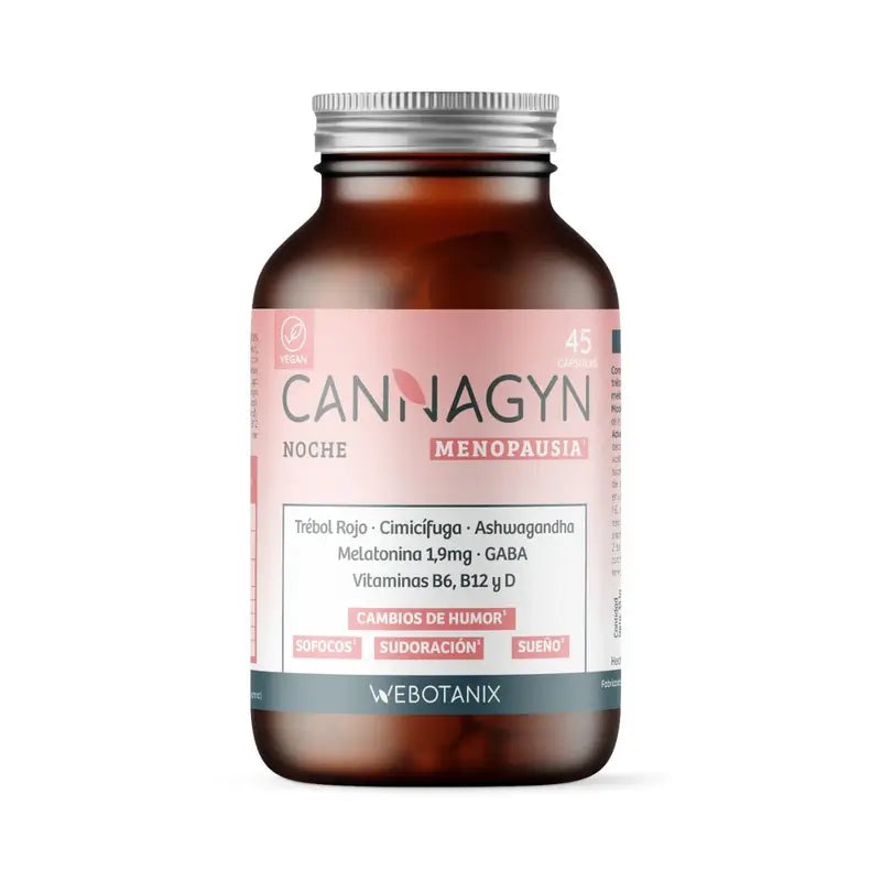 Webotanix Cannagyn Menopause Night, 45 capsules