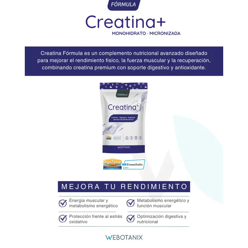 Webotanix Creatine Formula, 175 g