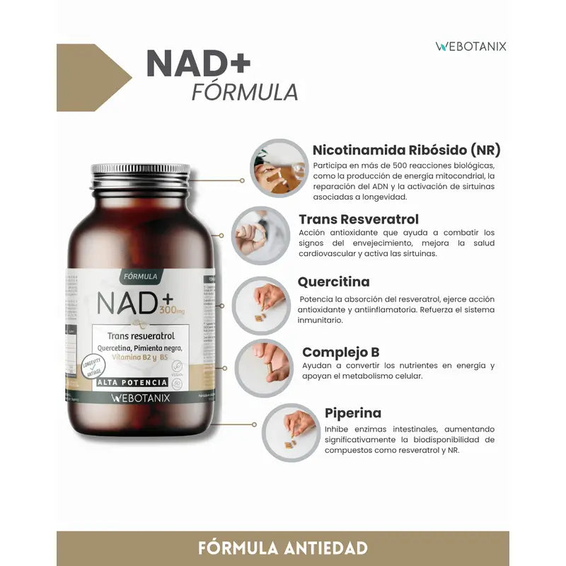 Webotanix Na+Resveratrol Formula, 60 capsules