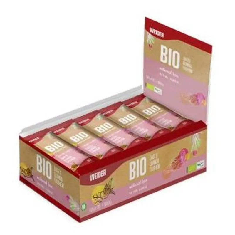 Weider Bio Natural Bar Dairy-Quinoa-Cashew Bars 20U