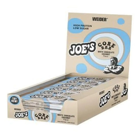 Weider Joe'S Core Bar Choclate White-Coconut 12X45Gr.