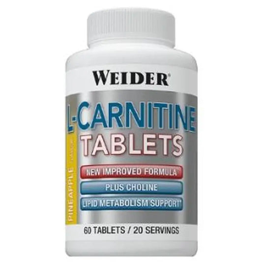 Weider Weider L-Carnitine Pineapple Flavour 60Comp.Mast.