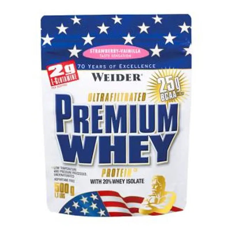 Weider Weider Premium Whey Strawberry-Vanilla 500Gr.