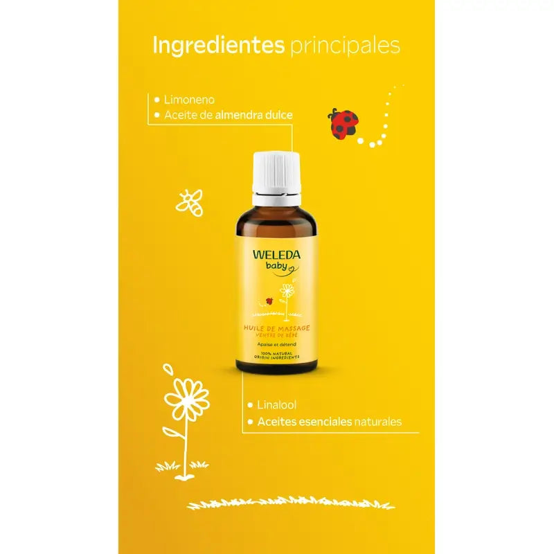 Weleda Anti-colic Baby Tummy Massage Oil 50 ml