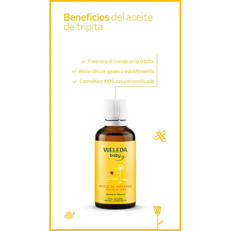 Weleda Anti-colic Baby Tummy Massage Oil 50 ml