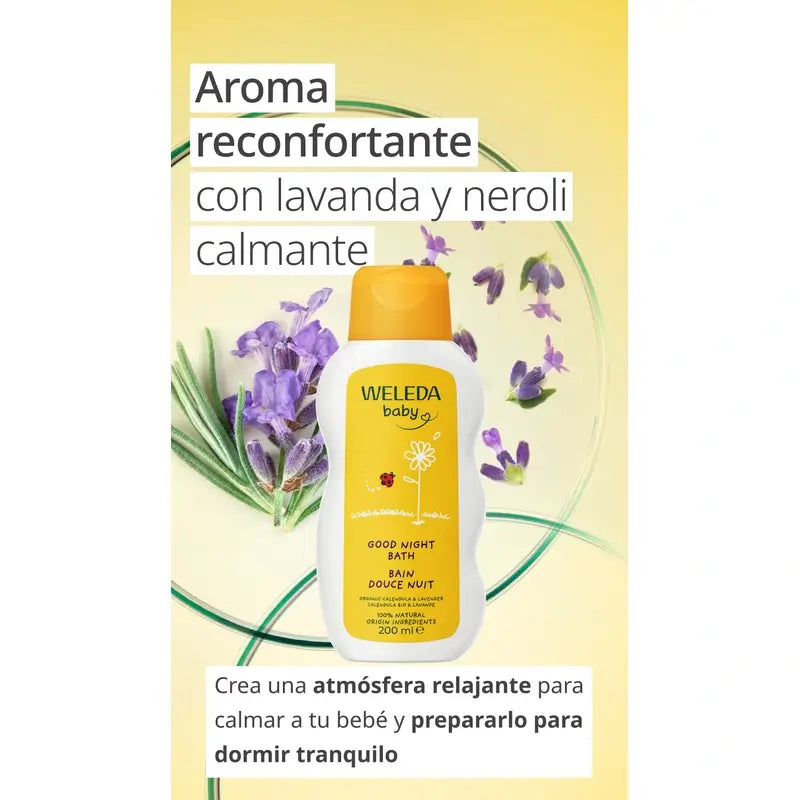 Weleda Calendula Good Night Bath, 200 ml