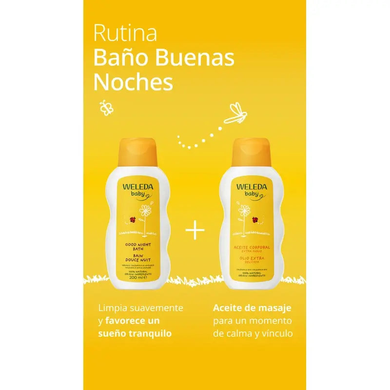 Weleda Calendula Good Night Bath, 200 ml