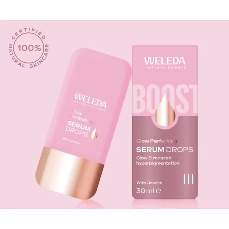 Weleda Illuminating Serum Booster Drops Glow, 30 ml