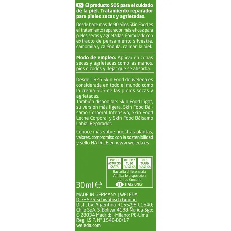 Weleda Skin Food Essential Nourishing Care 30 ml