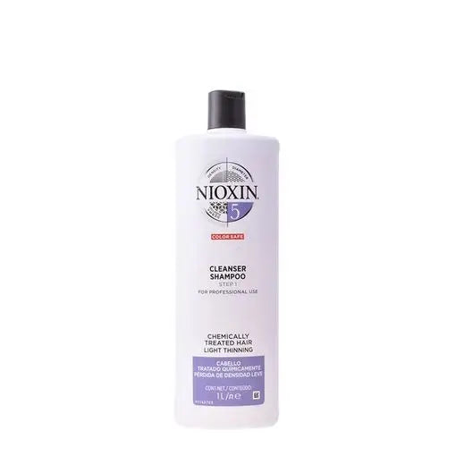 Wella Nioxin Clean Shampoo System 5 Mild Treated Hair 300 Ml