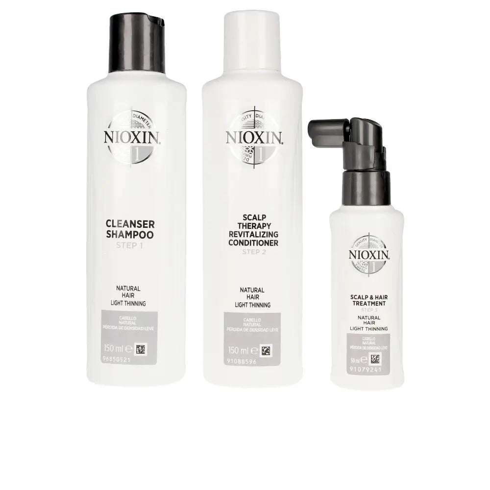 Wella Nioxin Trial Kit System 1 Mild Natural Hair