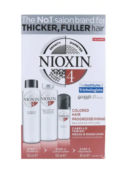Wella Nioxin Trial Kit System 4 Advanced Teido hair