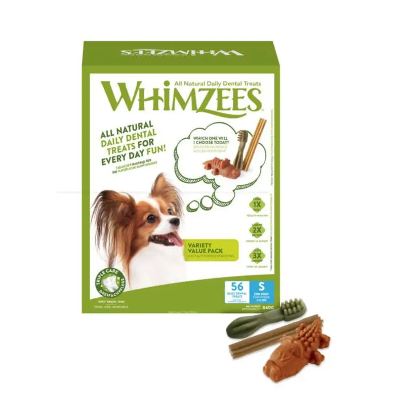Whimzees Variety Value Box S 56pcs