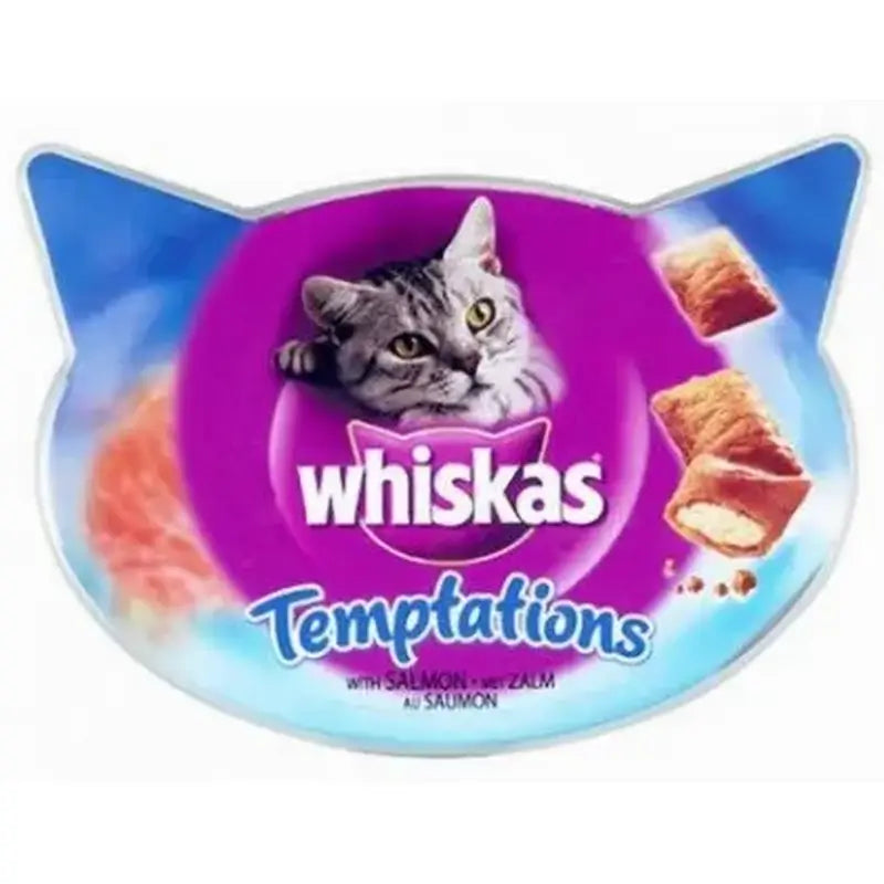Whiskas Temptation Salmon 6X60Gr