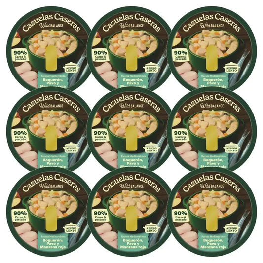 Wild Balance Homestyle Stew with Anchovies, Turkey and Apple 9 x 280g