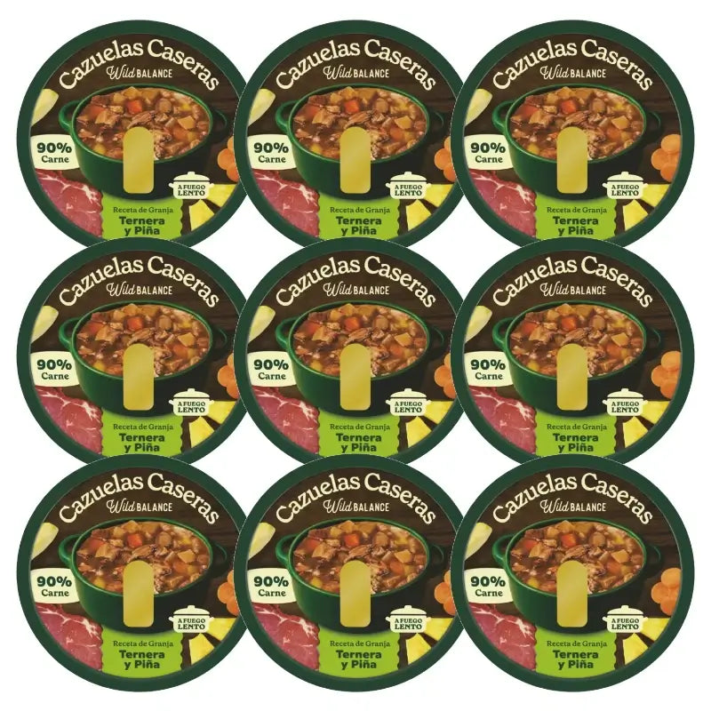 Wild Balance Homestyle Beef and Pineapple Stew 9 x 280g