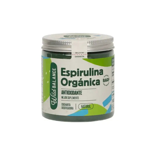 Wild Balance Organic Spirulina Natural Supplement for Dogs and Cats 100g
