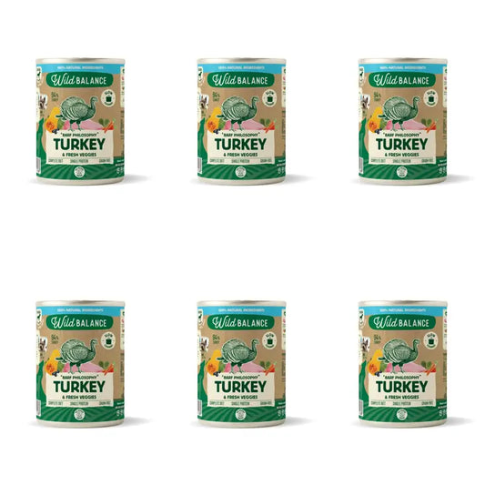 Wild Balance Philosophy Turkey Barf For Dogs, 400 g, Pack of 6
