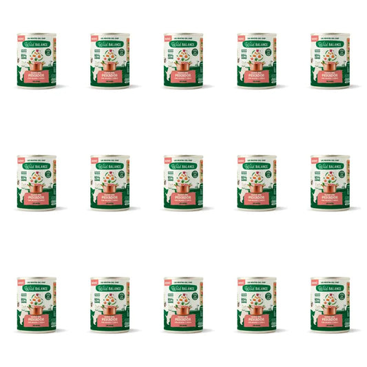 Wild Balance Canned Fisherman's Stew with Salmon, Pork and Vegetables for Dogs, 400 g, Pack of 15
