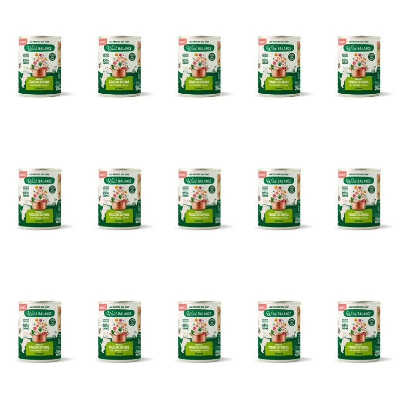 Wild Balance Traditional Ragout With Beef, Chicken & Vegetables For Dogs, 400 g, Pack of 15
