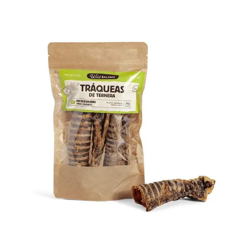 Wild Balance Natural Calf Trachea Snack for Dogs
