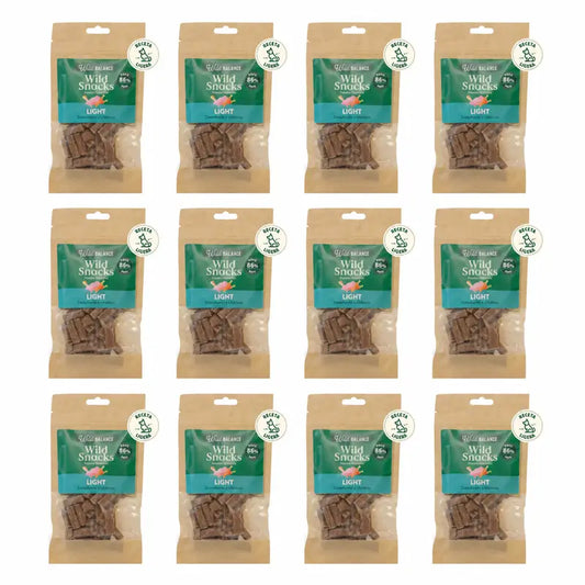 Wild Balance Wild Snack Light - Carrot & Parsnip , 75 grams, Pack of 12
