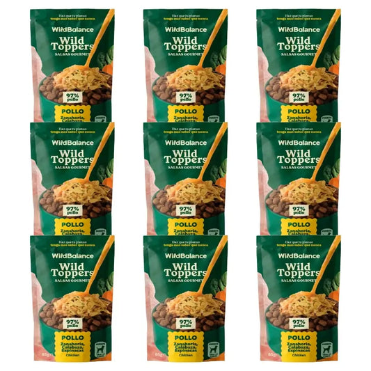 Wild Toppers Gourmet Chicken Sauces 9 x 85g