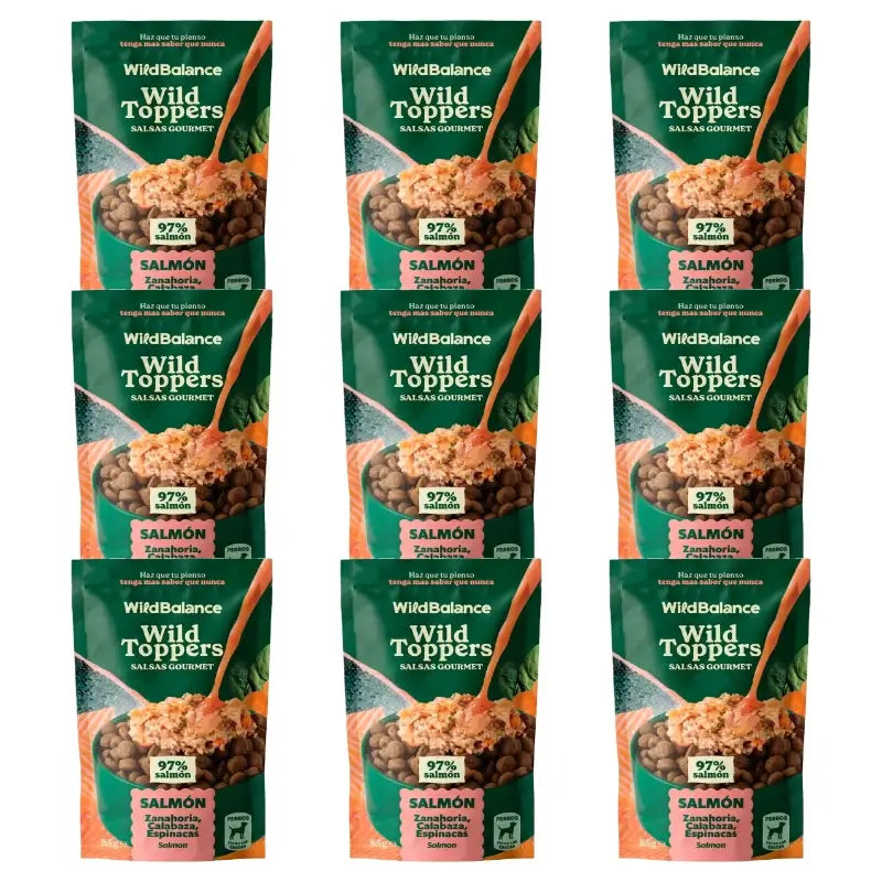 Wild Toppers Gourmet Salmon Sauces 9 x 85g