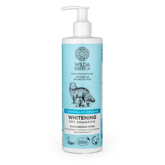 Wilda Siberica White Coat Pet Shampoo , 400 Ml