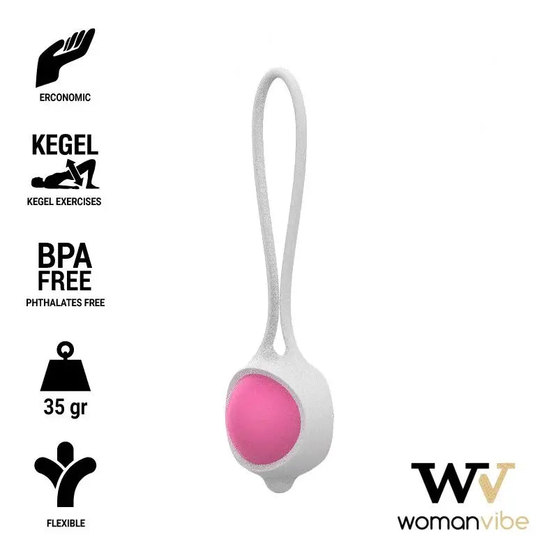 Womanvibe Keisy I Silicone Geisha Ball - Pink