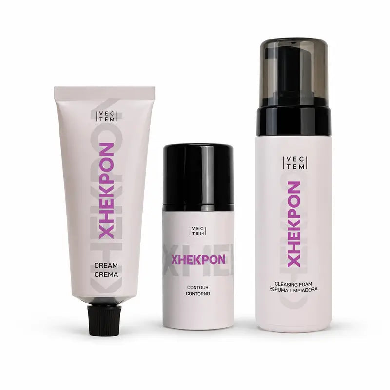 Xhekpon Eye Contour Cream 15 ml + Face Cream 40 ml + Collagen Cleansing Foam 150 ml