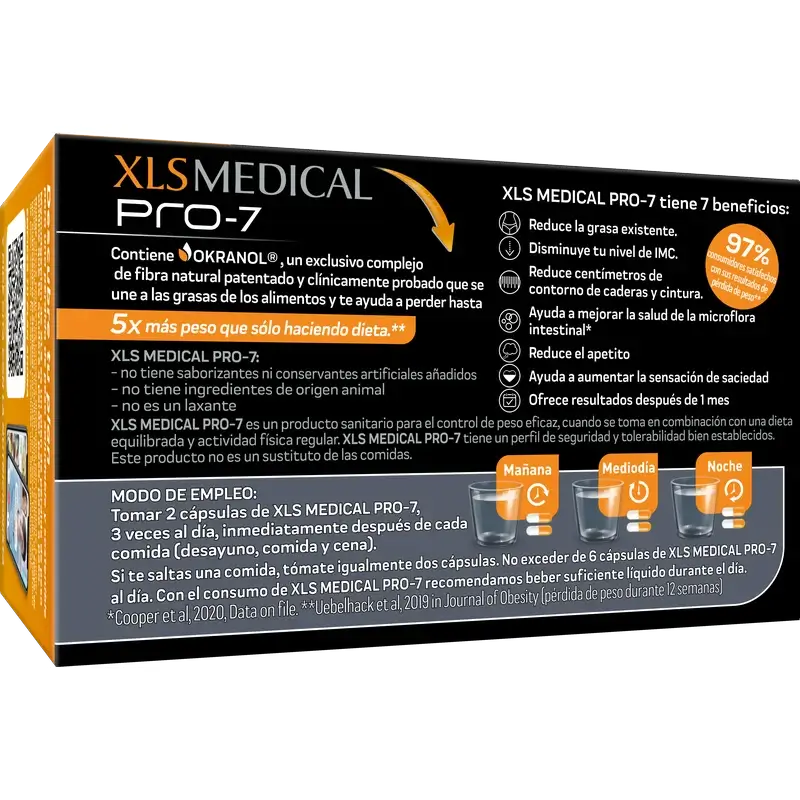 XLS Medical PRO 7 Capsules, Pack 2 units