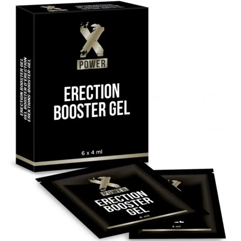 Xpower Erection Booster Erection Enhancer Gel 6 X 4 Ml