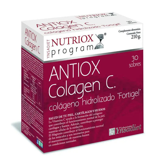 Ynsadiet Antiox Colagen + Ac Hyaluronic Fortigel , 30 sachets