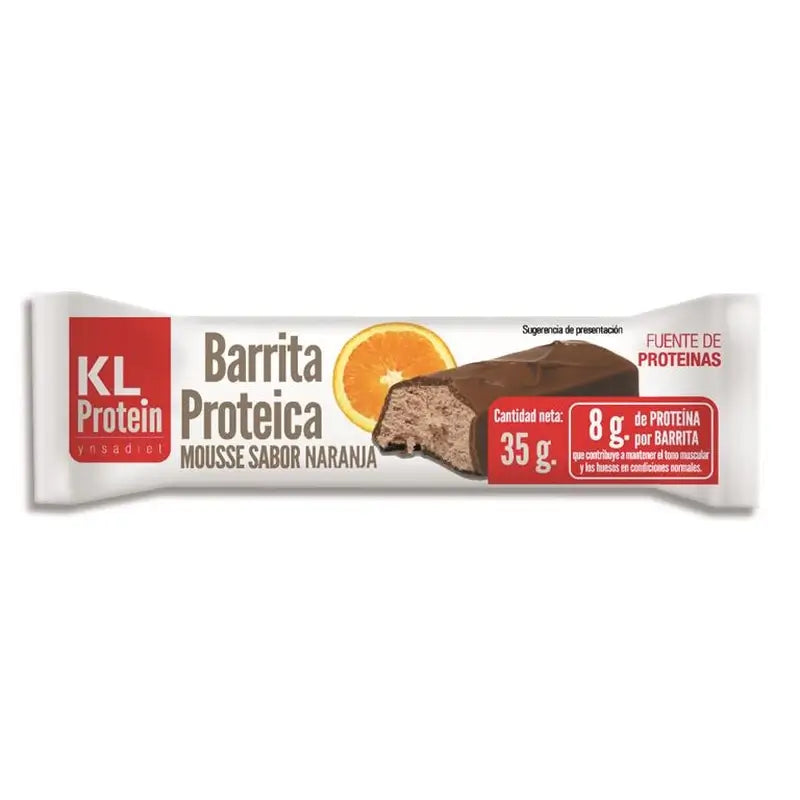 Ynsadiet Orange Mousse Bar, 35 g